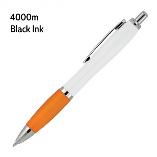 White Orange Tasman Pens